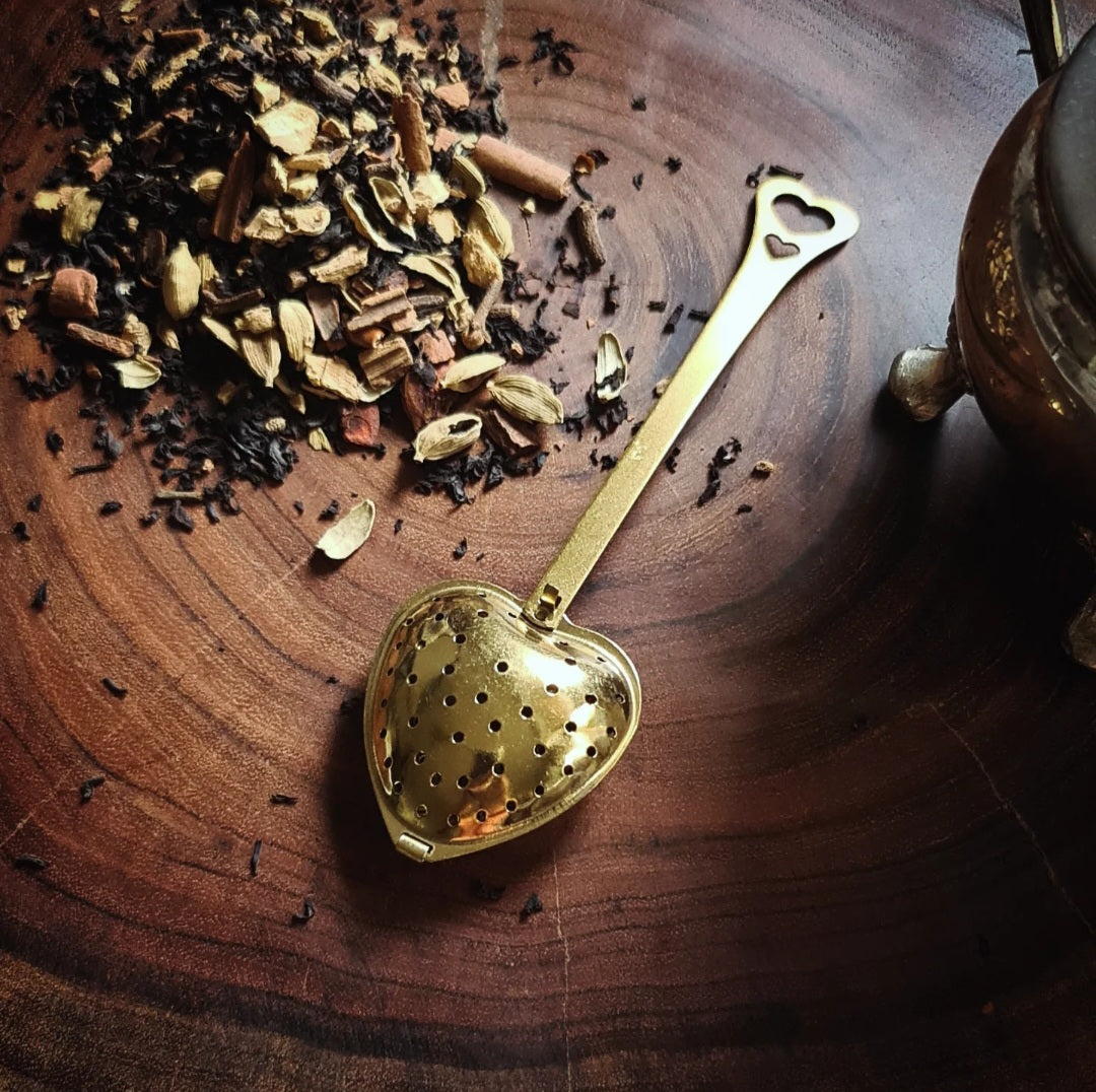 Heart shaped tea infuser