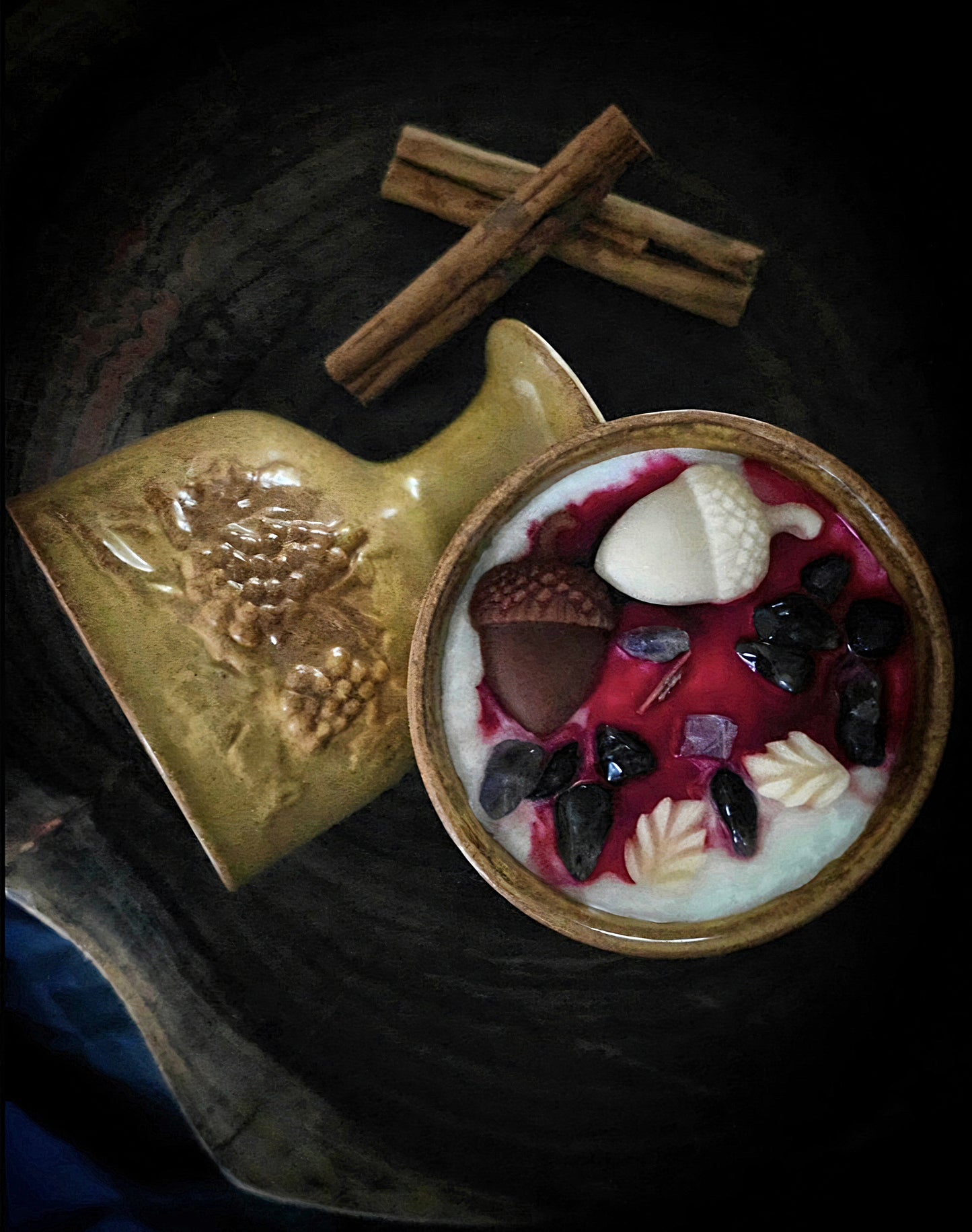 Dionysus Chalice ~ Mulled Wine and Rhubarb