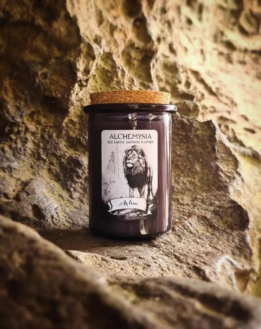 ASLAN ~ Red Earth, Saffron & Golden Amber