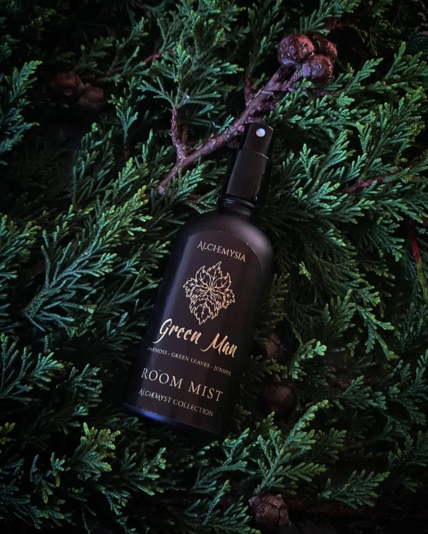 GREEN MAN Room Mist ~ Oakmoss | Green Leaves | Juniper