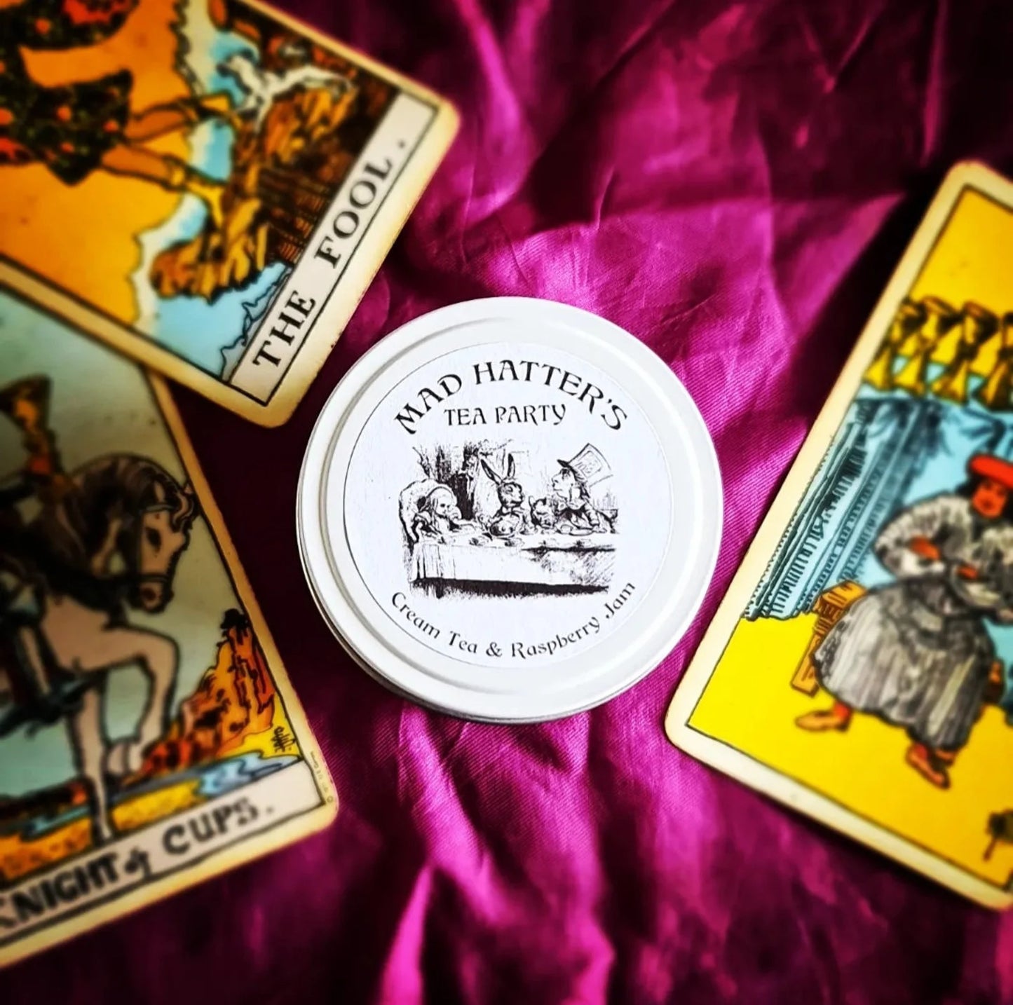 MAD HATTERS TEA ~ Cream Tea & Raspberry Jam