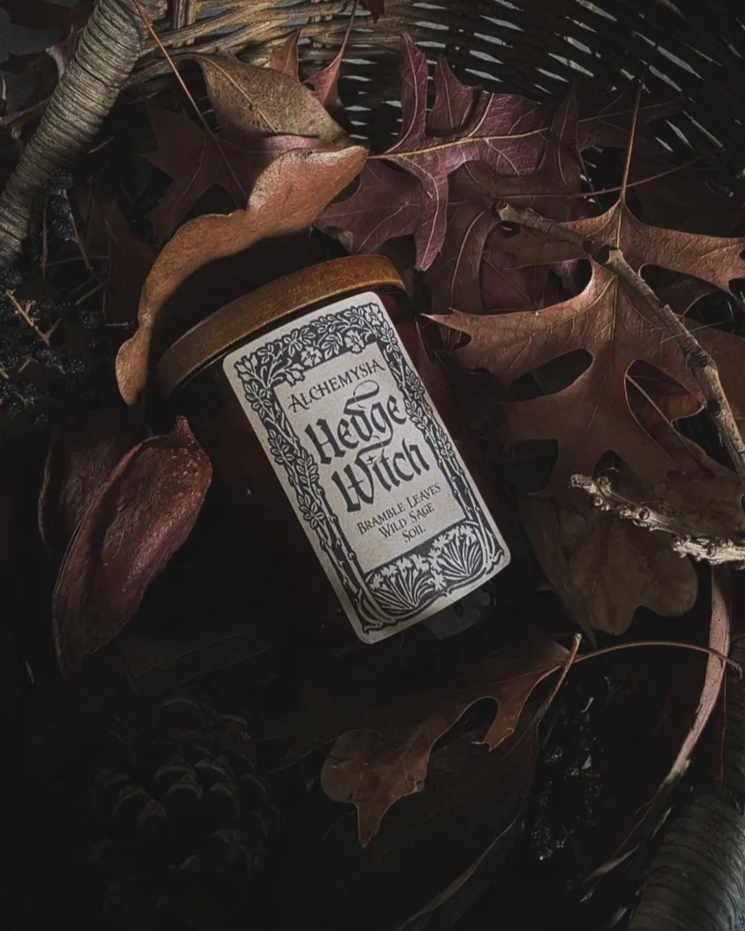 HEDGE WITCH ~ Bramble Leaves | Wild Sage | Soil