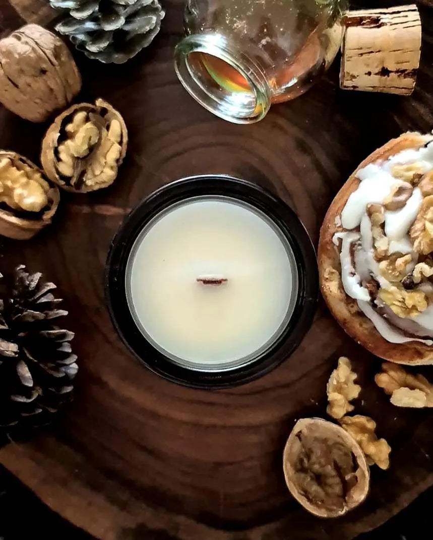 MR. TUMNUS ~ Walnut Scroll & Clover Honey