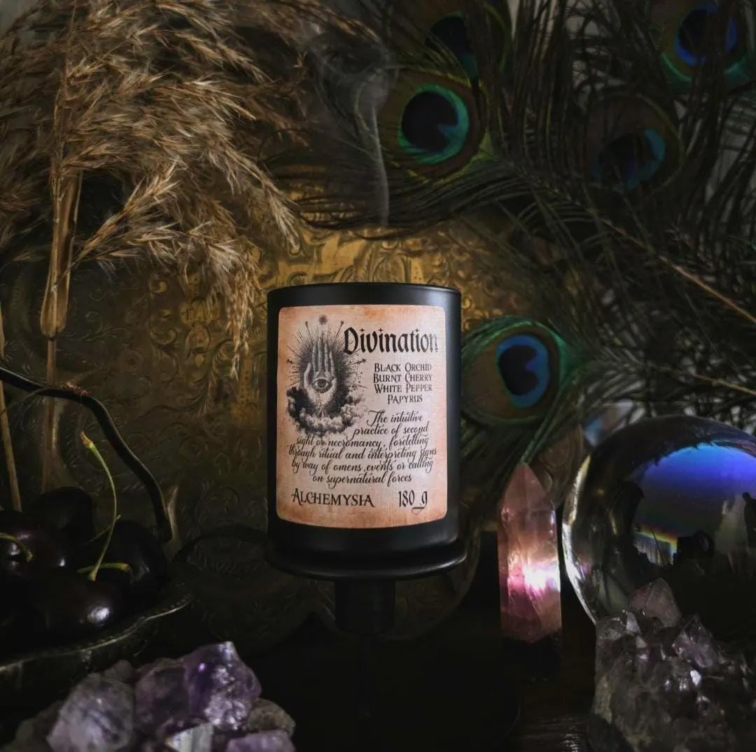 DIVINATION ~ Black Orchid | Burnt Cherry | White Pepper | Papyrus