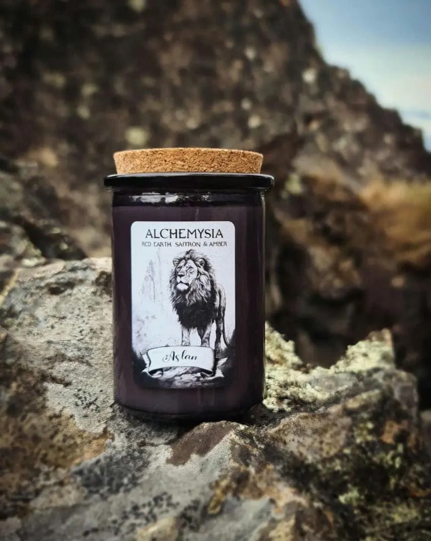 ASLAN ~ Red Earth, Saffron & Golden Amber