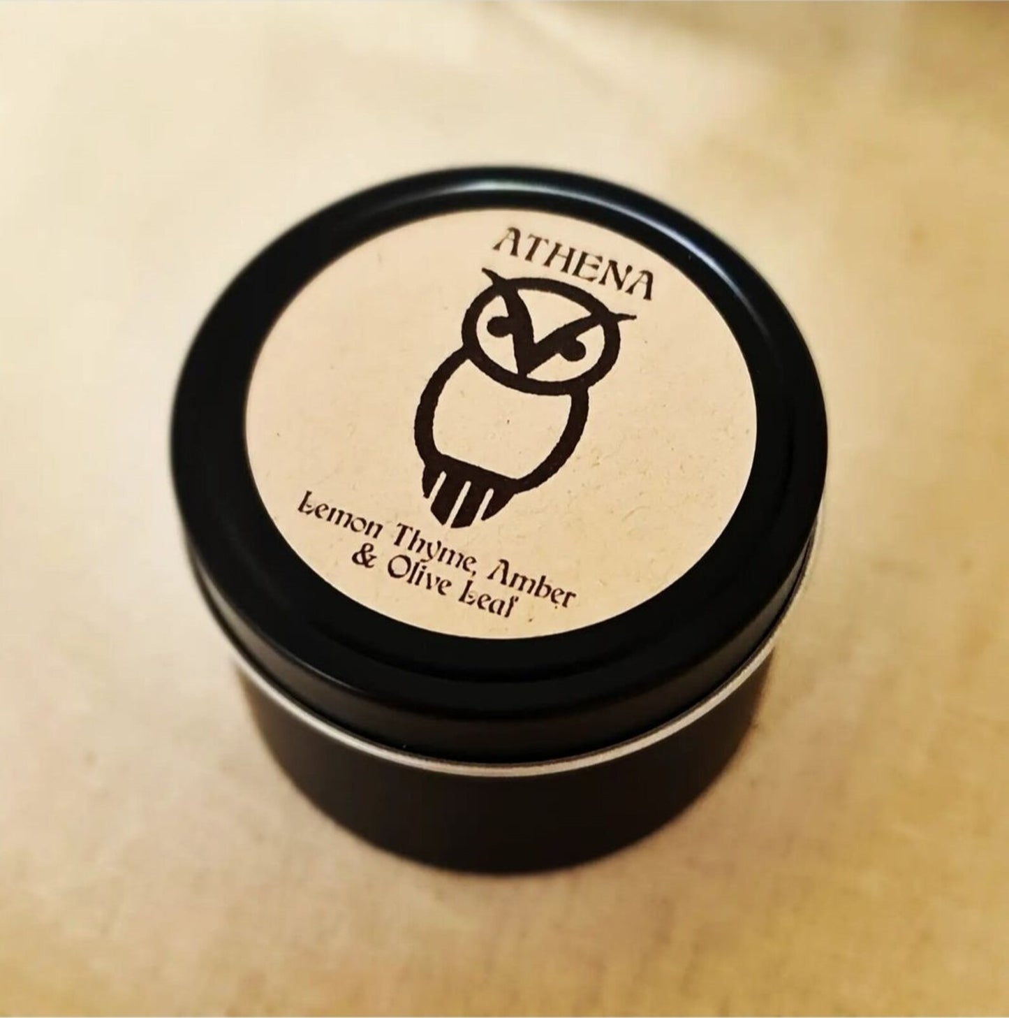 ATHENA ~ Lemon Thyme, Olive Leaf & Amber