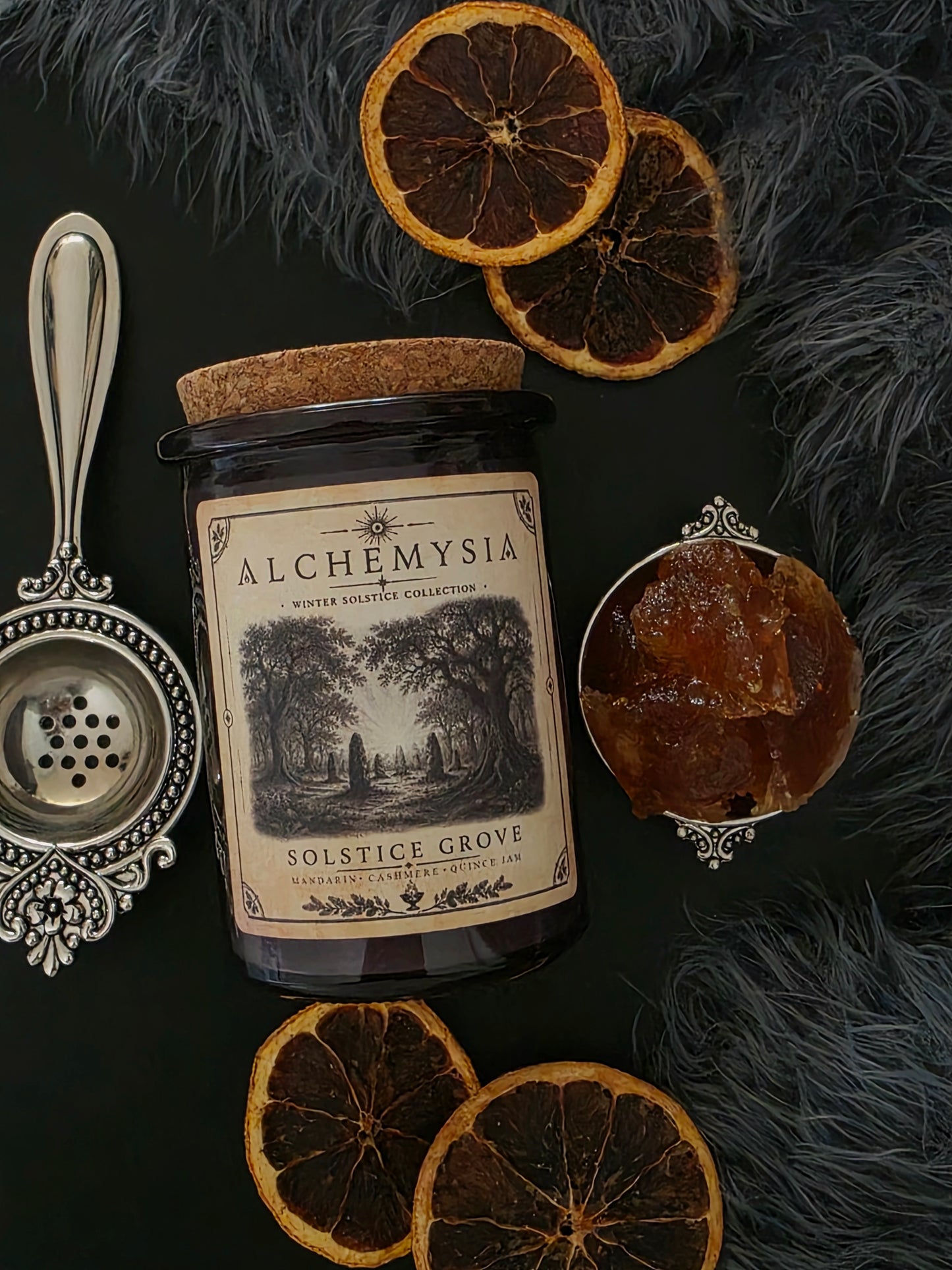 SOLSTICE GROVE ~ Mandarin | Cashmere | Quince Jam