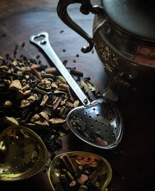 Heart shaped tea infuser