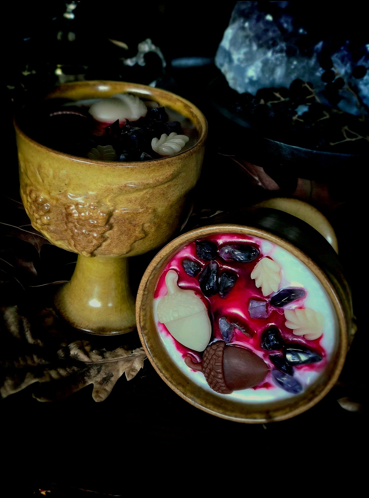 Dionysus Chalice ~ Mulled Wine and Rhubarb