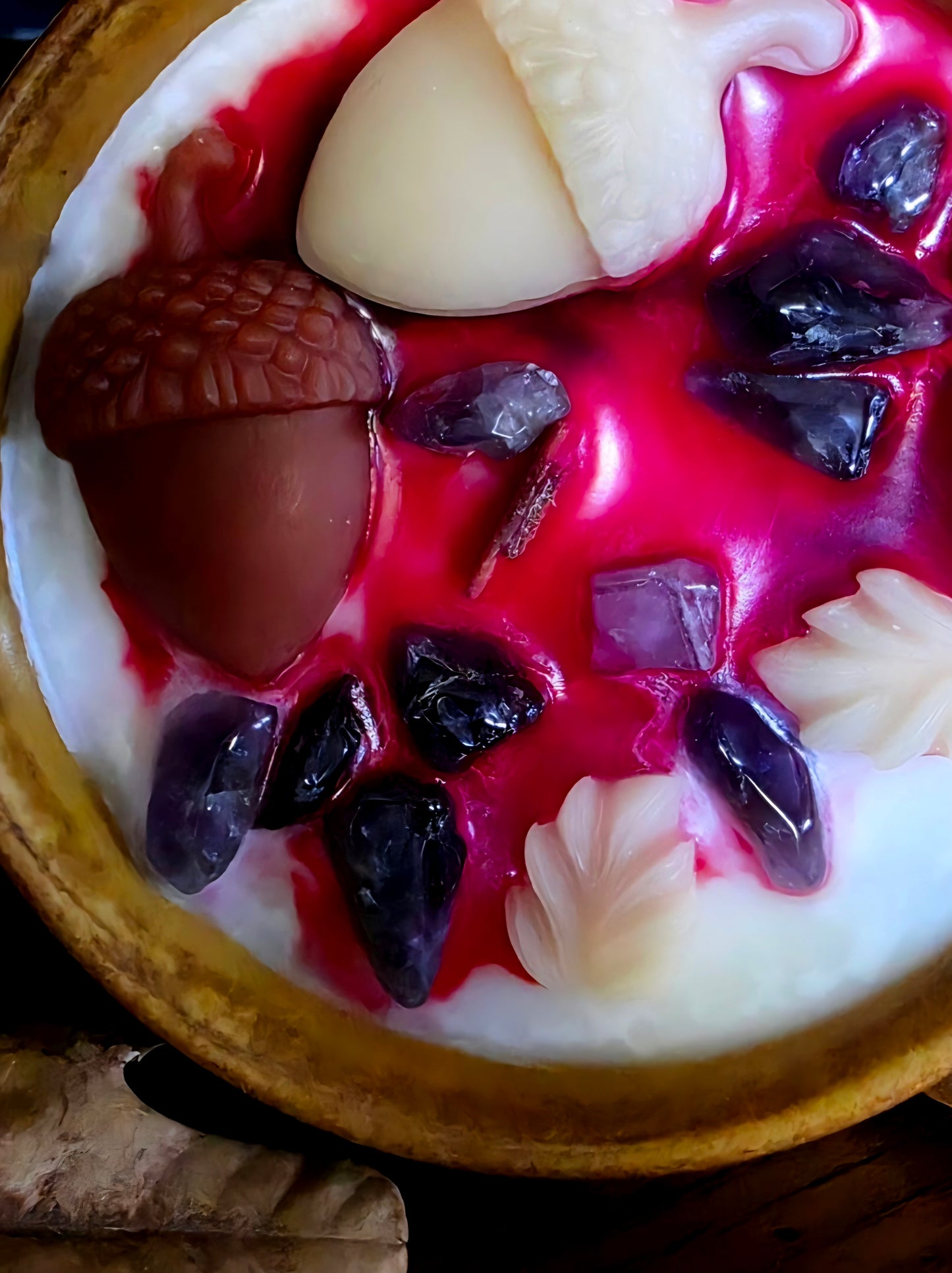 Dionysus Chalice ~ Mulled Wine and Rhubarb