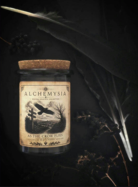 AS the CROW FLIES ~ Chilled Air | Black Pepper | Muscade