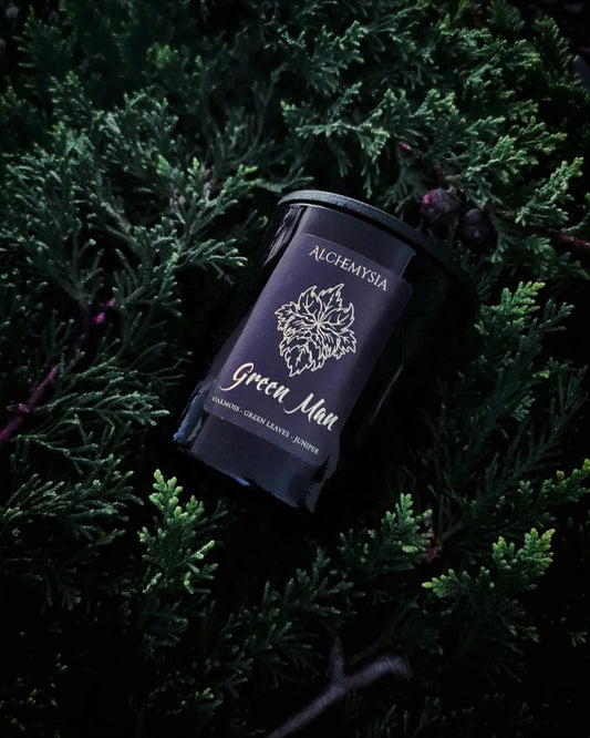 GREEN MAN ~ Oakmoss, Green Leaves & Juniper