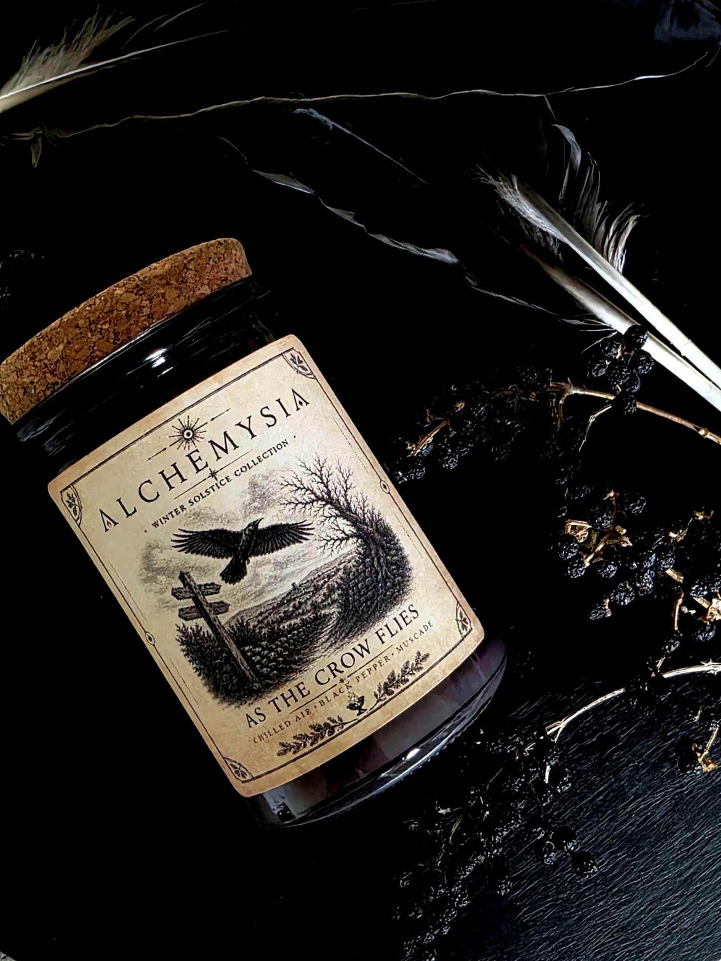 AS the CROW FLIES ~ Chilled Air | Black Pepper | Muscade