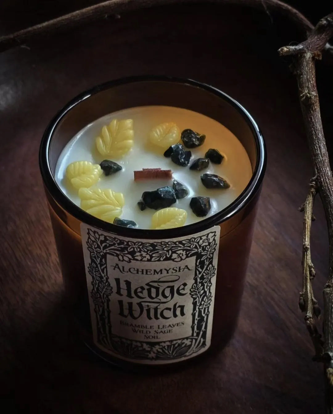 HEDGE WITCH ~ Bramble Leaves | Wild Sage | Soil