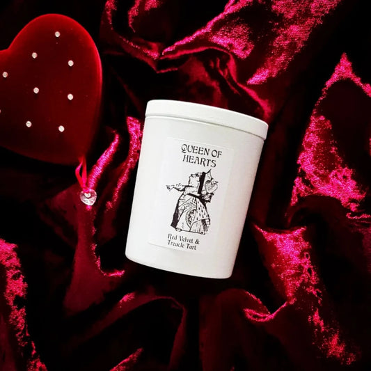 QUEEN OF HEARTS ~ Red Velvet Cake & Treacle Tart
