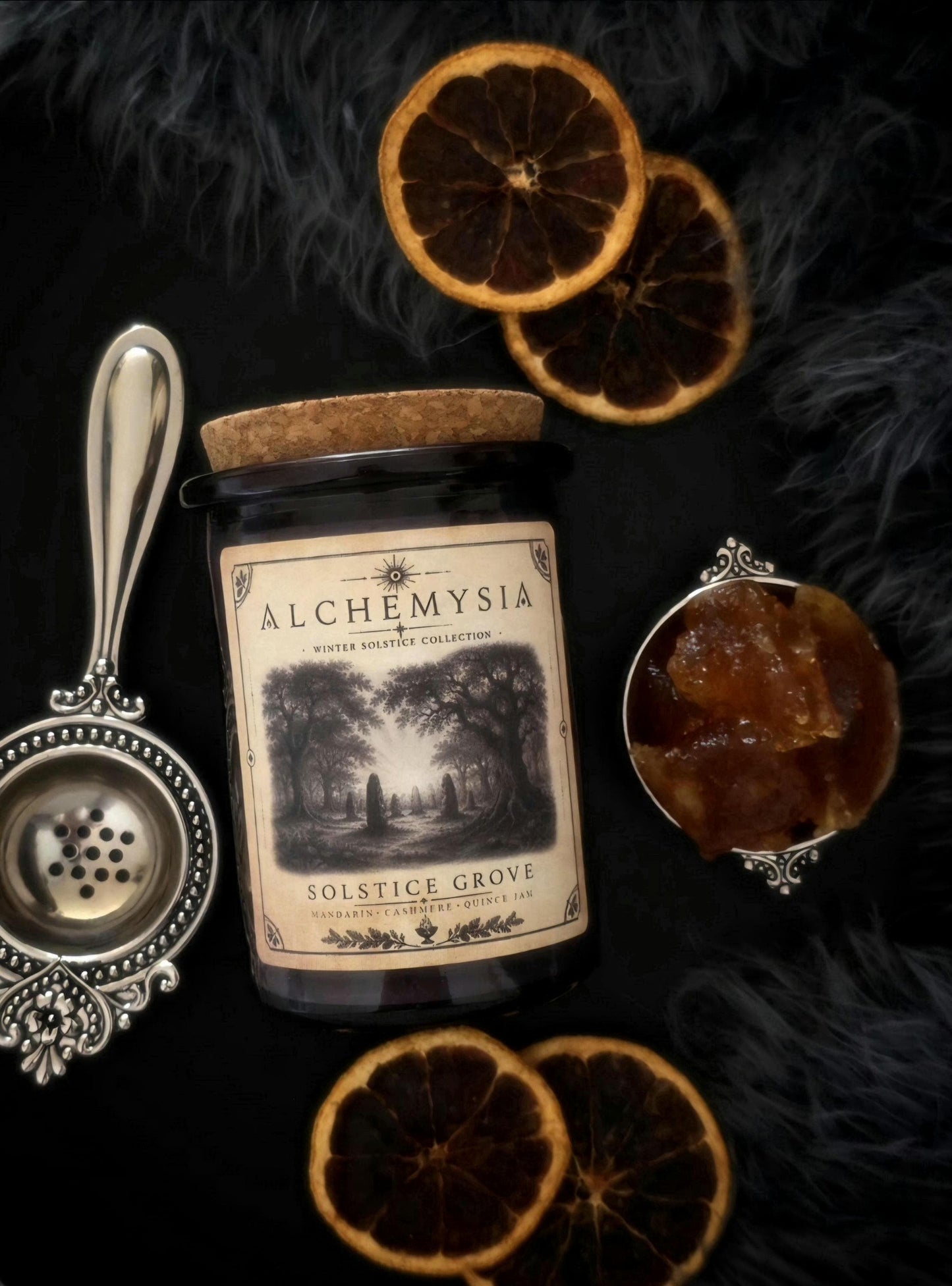 SOLSTICE GROVE ~ Mandarin | Cashmere | Quince Jam