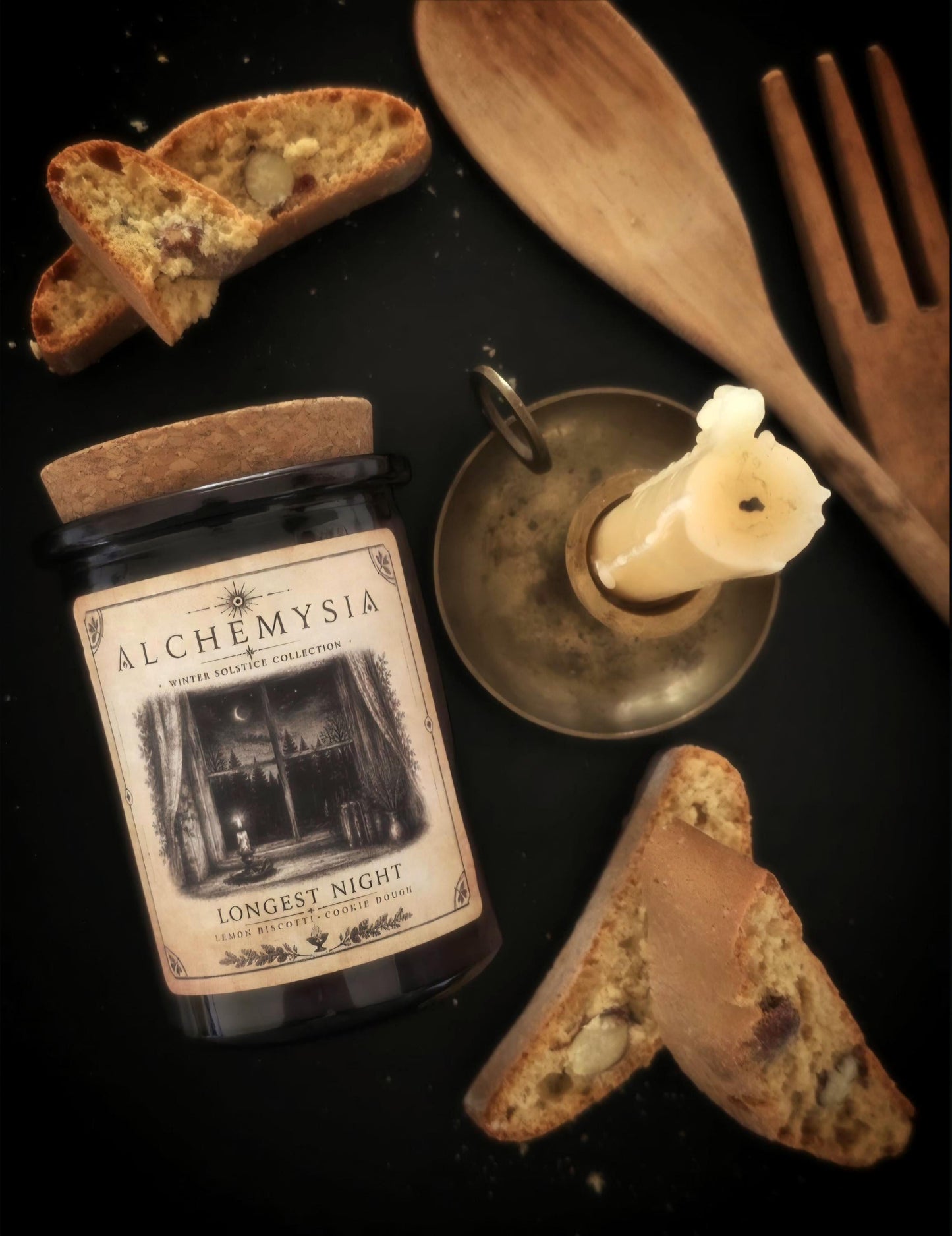 LONGEST NIGHT ~ Lemon Biscotti & Cookie Dough