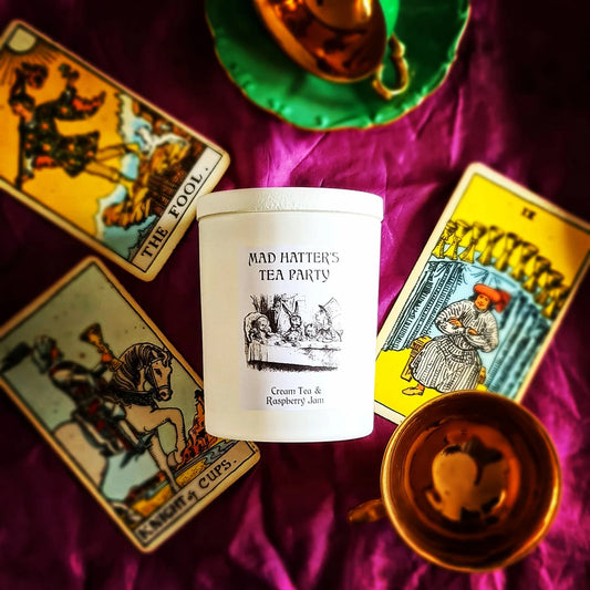 MAD HATTERS TEA ~ Cream Tea & Raspberry Jam
