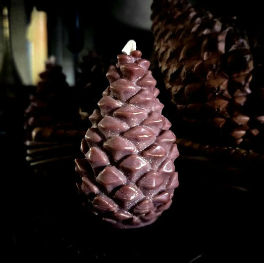 Pine Cone Candle