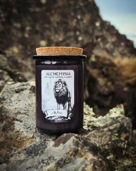 ASLAN ~ Red Earth, Saffron & Golden Amber